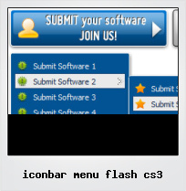 Iconbar Menu Flash Cs3