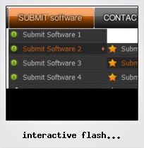 Interactive Flash Navigation Template Cool