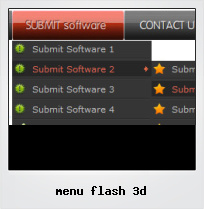 Menu Flash 3d