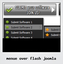 Menue Over Flash Joomla