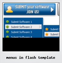 Menus In Flash Template Menus In Flash Template