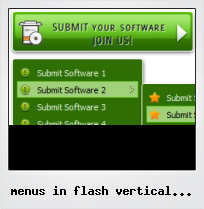 Menus In Flash Vertical Submenus