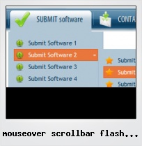 Mouseover Scrollbar Flash Tutorial