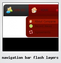 Navigation Bar Flash Layers