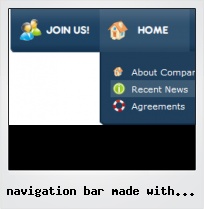 Navigation Bar Made With Flash