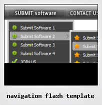 Navigation Flash Template