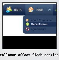 Rollover Effect Flash Samples