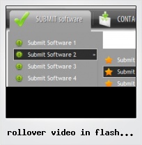 Rollover Video In Flash Samples