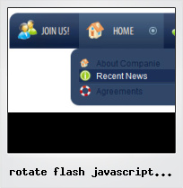 Rotate Flash Javascript On Page