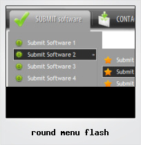 Round Menu Flash