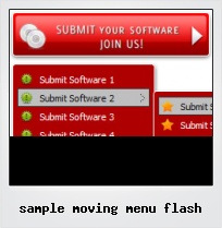 Sample Moving Menu Flash Sample Moving Menu Flash