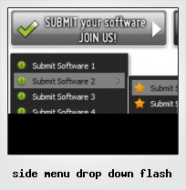 Side Menu Drop Down Flash Side Menu Drop Down Flash