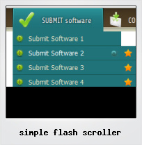 Simple Flash Scroller