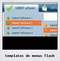 Templates De Menus Flash Templates De Menus Flash