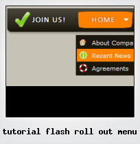 Tutorial Flash Roll Out Menu