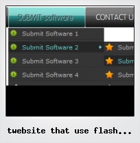 Twebsite That Use Flash Menu Bar