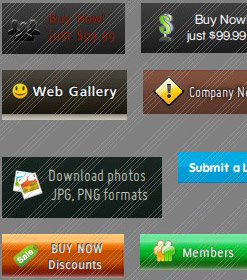 Various Flash Buttons Drop Down Menu Clipart Web Buttons Various Flash Buttons
