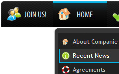 Menu Horizontal Flash menu horizontal flash Code For Stylish Menu With Submenu