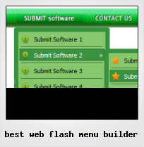 Best Web Flash Menu Builder