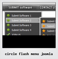 Circle Flash Menu Joomla Circle Flash Menu Joomla