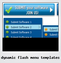 Dynamic Flash Menu Templates Dynamic Flash Menu Templates
