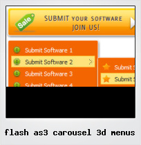 Flash As3 Carousel 3d Menus