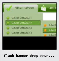 Flash Banner Drop Down Menu Problem Flash Banner Drop Down Menu Problem