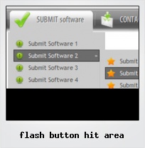 Flash Button Hit Area Flash Button Hit Area