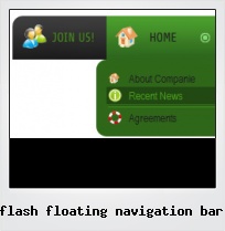 Flash Floating Navigation Bar Flash Floating Navigation Bar