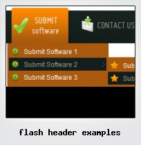 Flash Header Examples Flash Header Examples