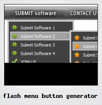 Flash Menu Button Generator Flash Menu Button Generator