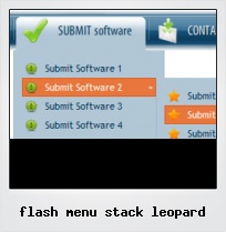 Flash Menu Stack Leopard Flash Menu Stack Leopard