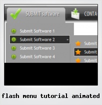 Flash Menu Tutorial Animated Flash Menu Tutorial Animated