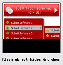 Flash Object Hides Dropdown Flash Object Hides Dropdown