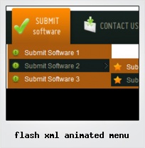 Flash Xml Animated Menu Flash Xml Animated Menu