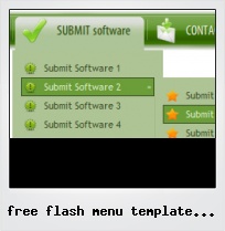 Free Flash Menu Template With Submenu Free Flash Menu Template With Submenu