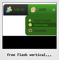 Free Flash Vertical Navigation Templates