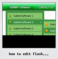 How To Edit Flash Template Menu How To Edit Flash Template Menu