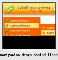 Navigation Drops Behind Flash Navigation Drops Behind Flash