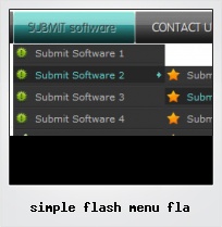 Simple Flash Menu Fla Simple Flash Menu Fla