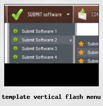 Template Vertical Flash Menu Template Vertical Flash Menu